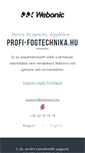 Mobile Screenshot of profi-fogtechnika.hu