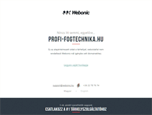 Tablet Screenshot of profi-fogtechnika.hu